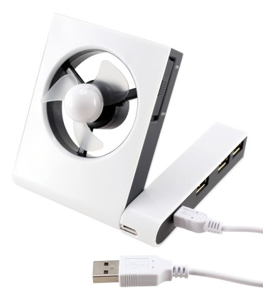 Ventilador con HUB USB