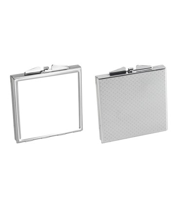 Espejo Metálico Cuadrado Sublimación