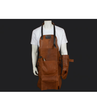 Set Asador de Gamuza de Búfalo