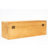 Caja de Madera Natural para Vino