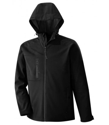 Chaqueta con Gorro Softshell Hombre