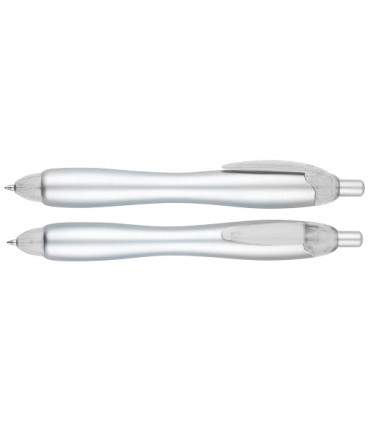 Bolígrafo Plástico Gordito Silver