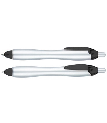 Bolígrafo Plástico Gordito Silver