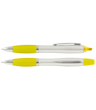 Bolígrafo con Destacador Wind Satin